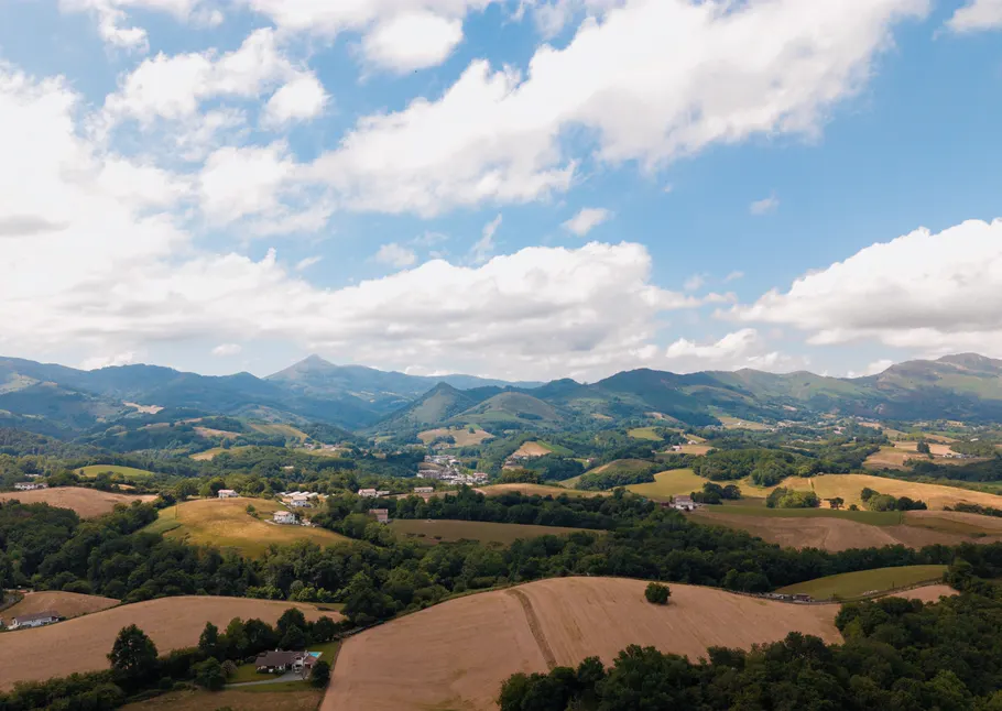 Dronebeeld: Heuvelland